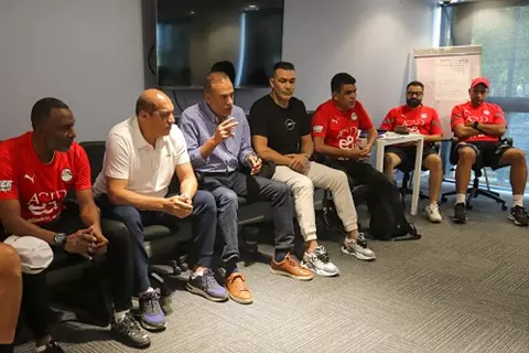 تفاصيل اجتماع علاء نبيل والحضري بلاعبي منتخب مصر تحت 17 عاما